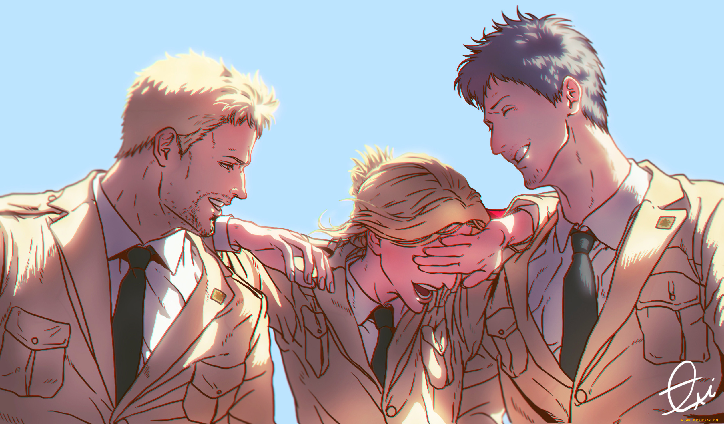 , shingeki no kyojin, attack, on, titan